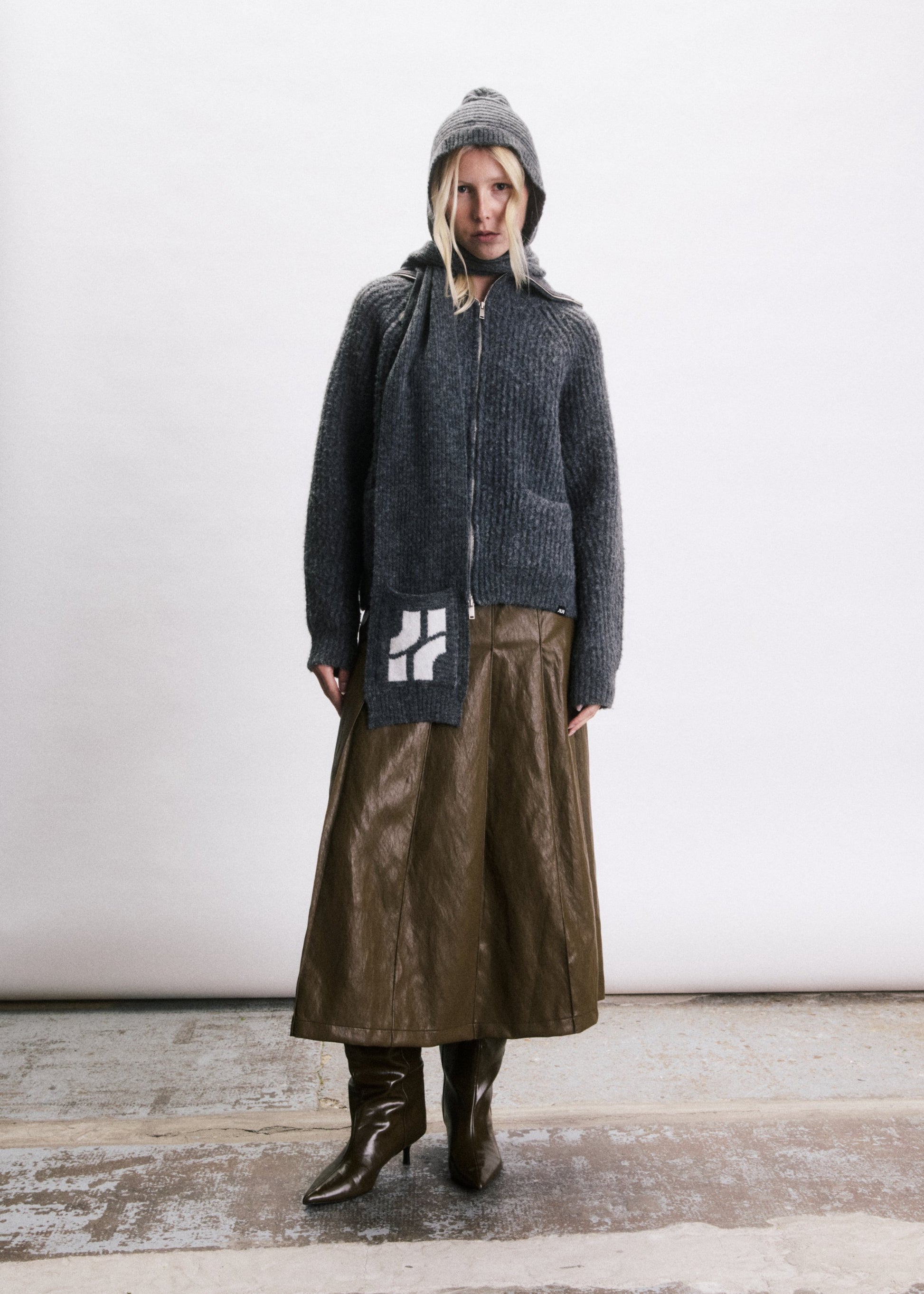 Écharpe Gareth I ANTHRACITE - JJ26A499-ANTHRACITE-1.jpg