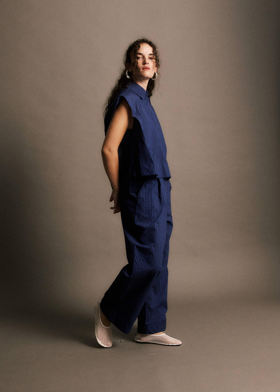 Pantalons Steven I BLEU MARINE - JJ26C045-BLEU-MARINE-1.jpg