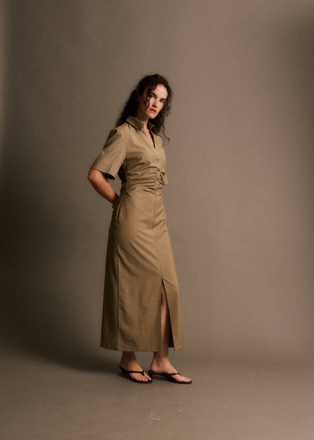 Robe Léandre I BEIGE - JJ26C111-BEIGE-1.jpg