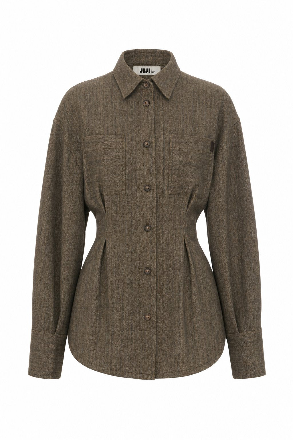 Chemise Avery I CAMEL - JJ26C301_CAMEL_front-packshot.jpg