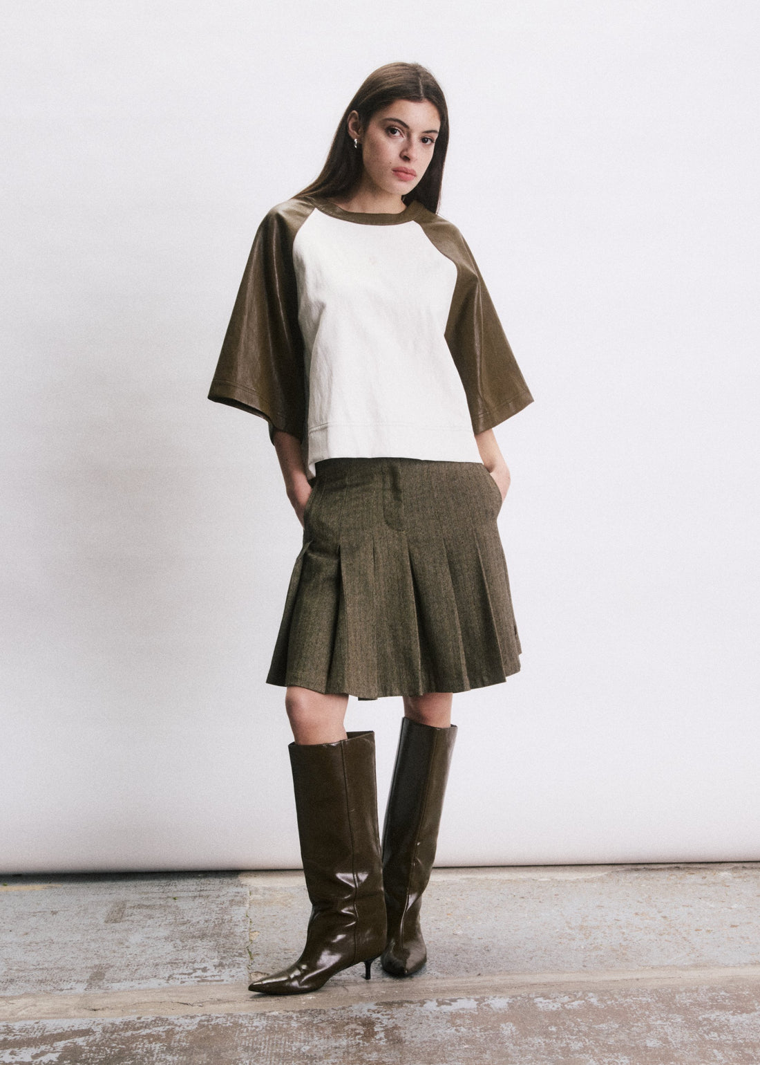 Jupe Lior I CAMEL - JJ26C303-CAMEL-1.jpg