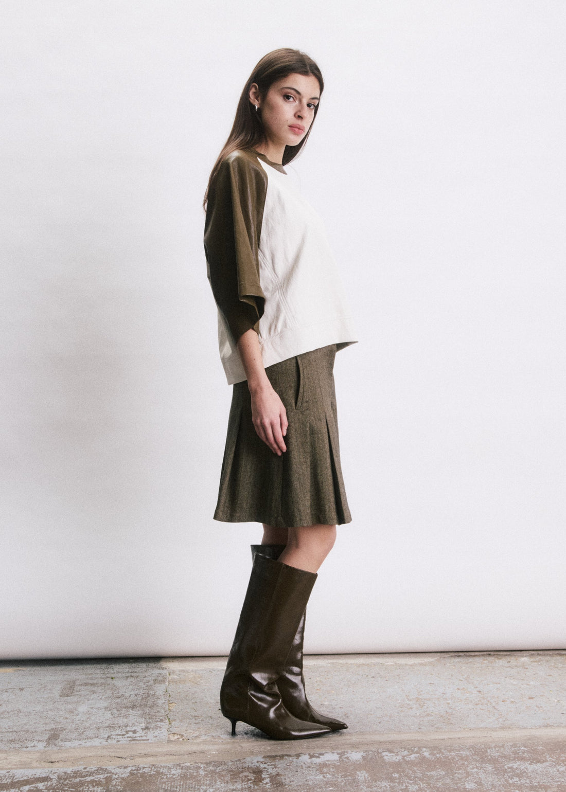 Jupe Lior I CAMEL - JJ26C303-CAMEL-1.jpg