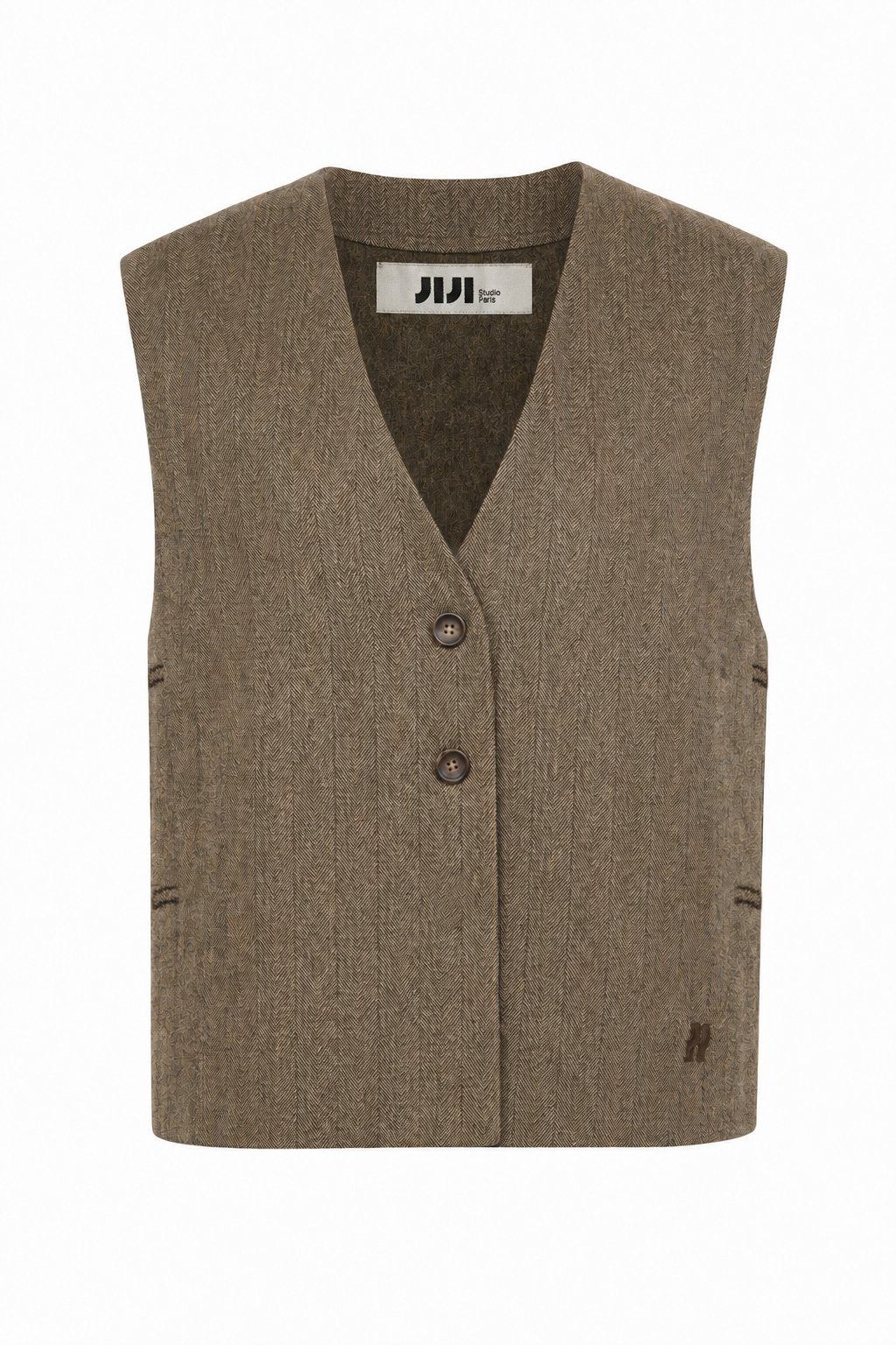Gilet Silas I CAMEL - JJ26C304_CAMEL_front-packshot_2.jpg