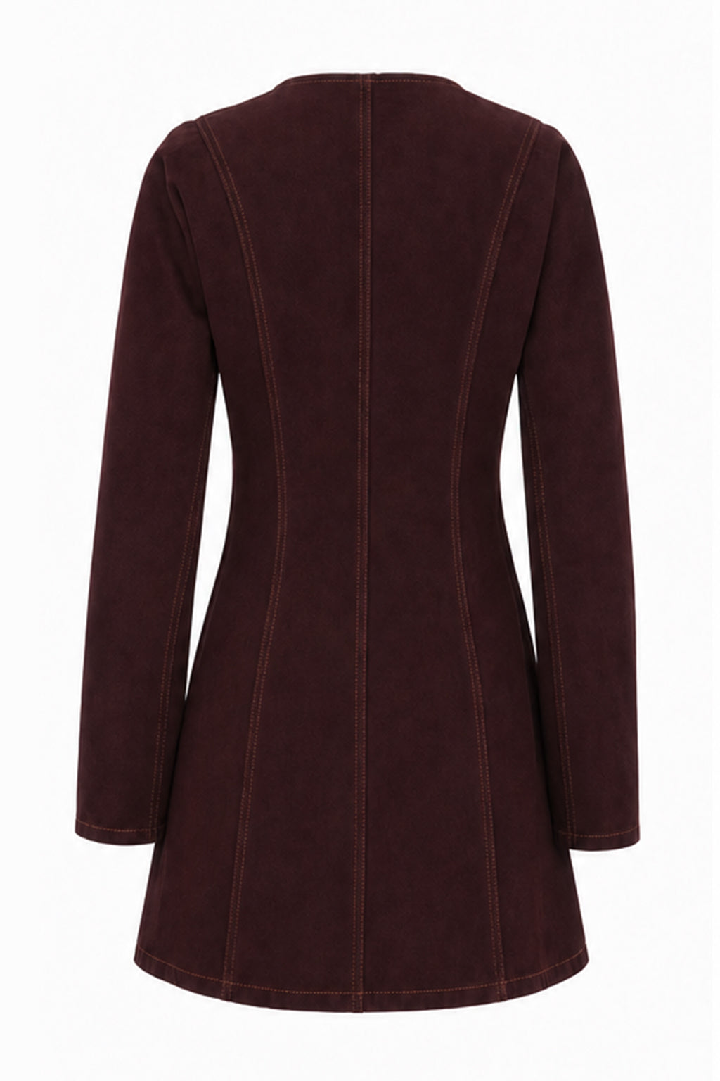 Robe Orso I BORDEAUX - JJ26C310_BORDEAUX_back-packshot.jpg
