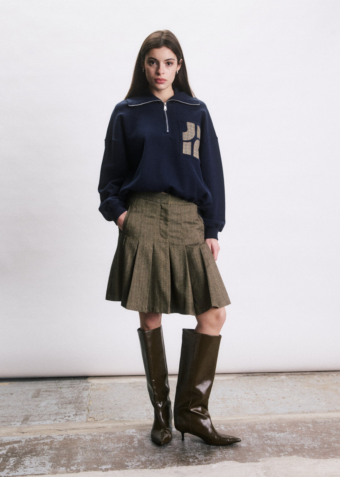Sweatshirt Cyran I BLEU MARINE - JJ26C346-BLEU-MARINE-1.jpg