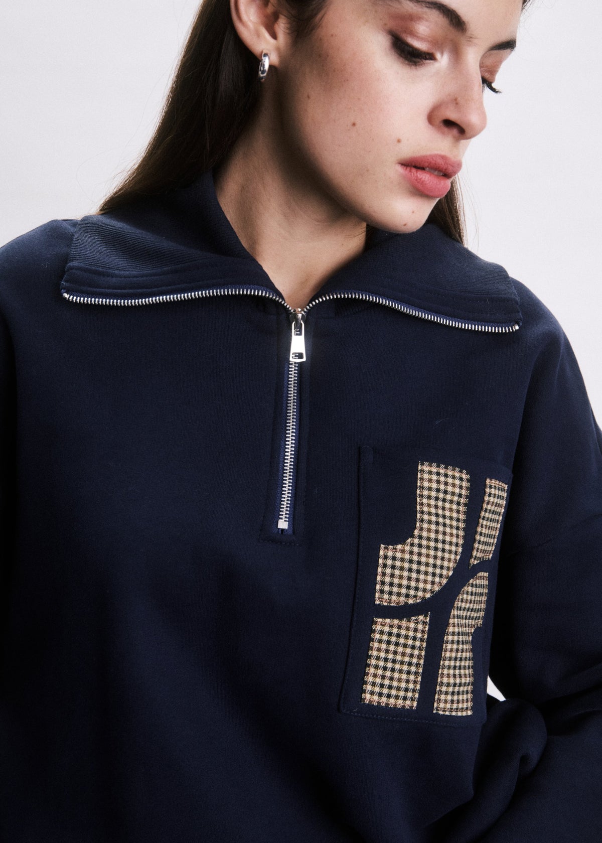 Sweatshirt Cyran I BLEU MARINE - JJ26C346-BLEU-MARINE-4.jpg