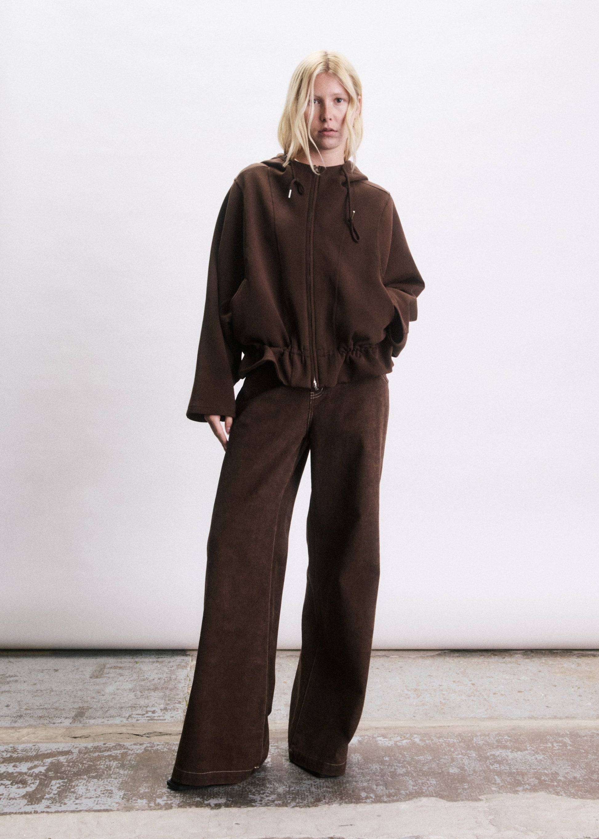 Sweatshirt Warren I CHOCOLAT - JJ26C349-CHOCOLAT-1.jpg