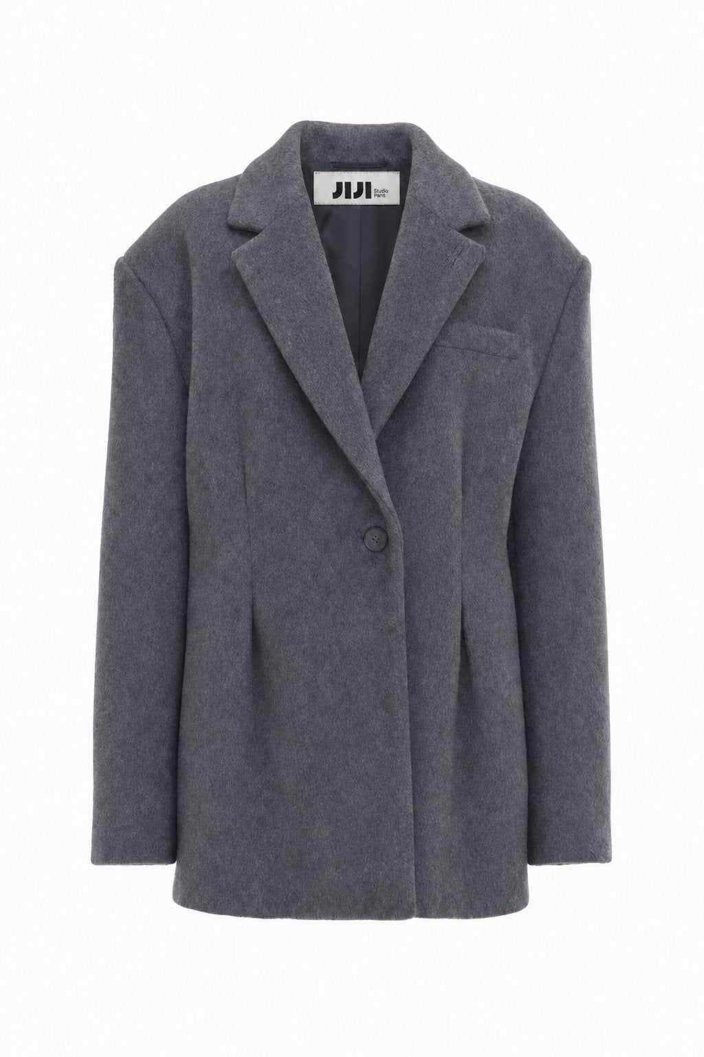 Blazer Percy I GRIS - JJ26C385_GRIS_front-packshot.jpg