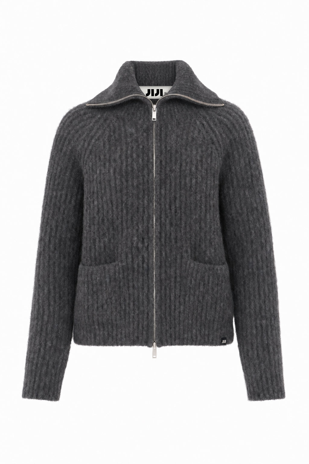 Cardigan Milo I GRIS - JJ26M458_GRIS_front-packshot.jpg