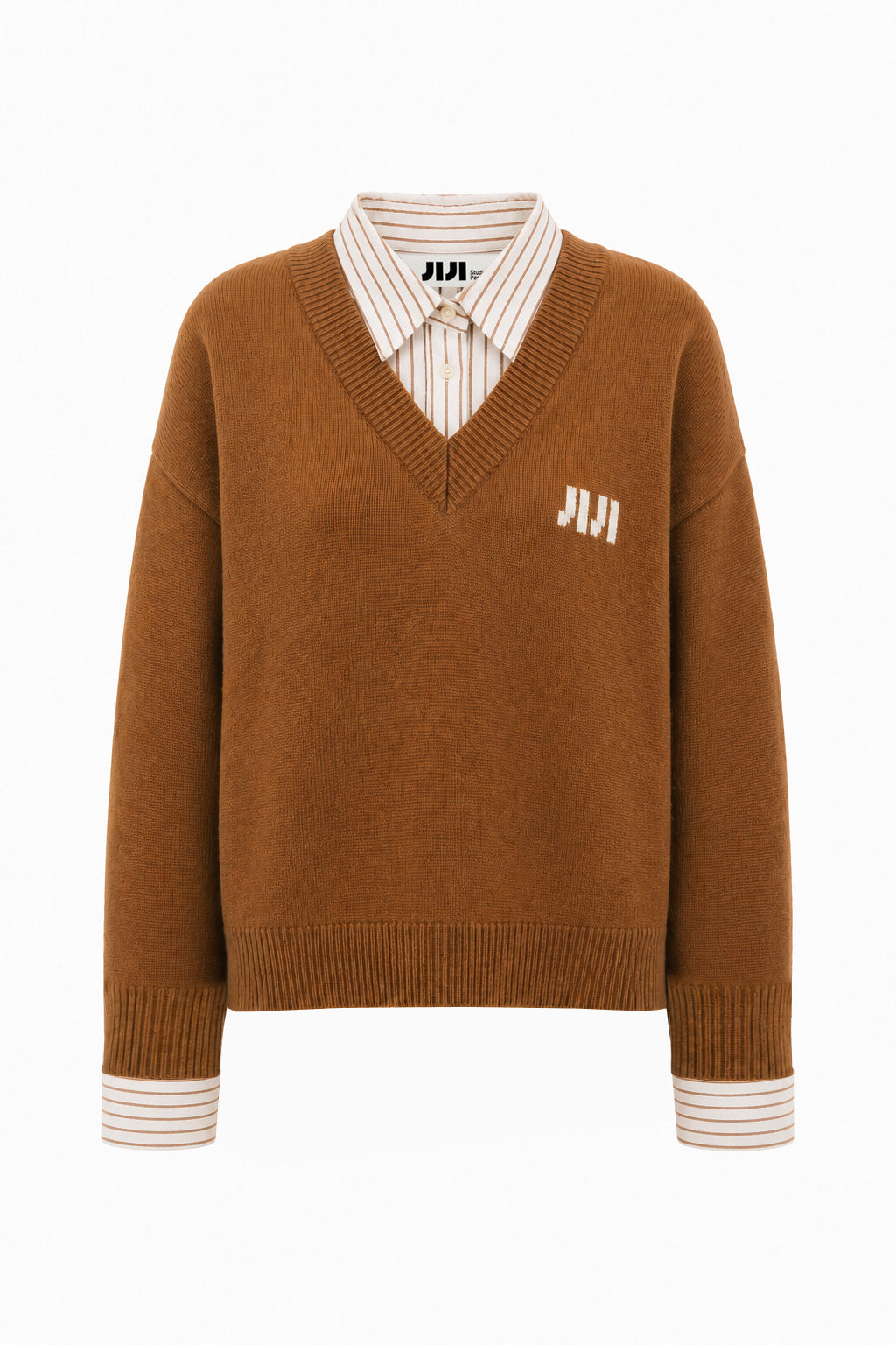Pull Derek I KAKI - JJ26M462_KAKI_front-packshot.jpg