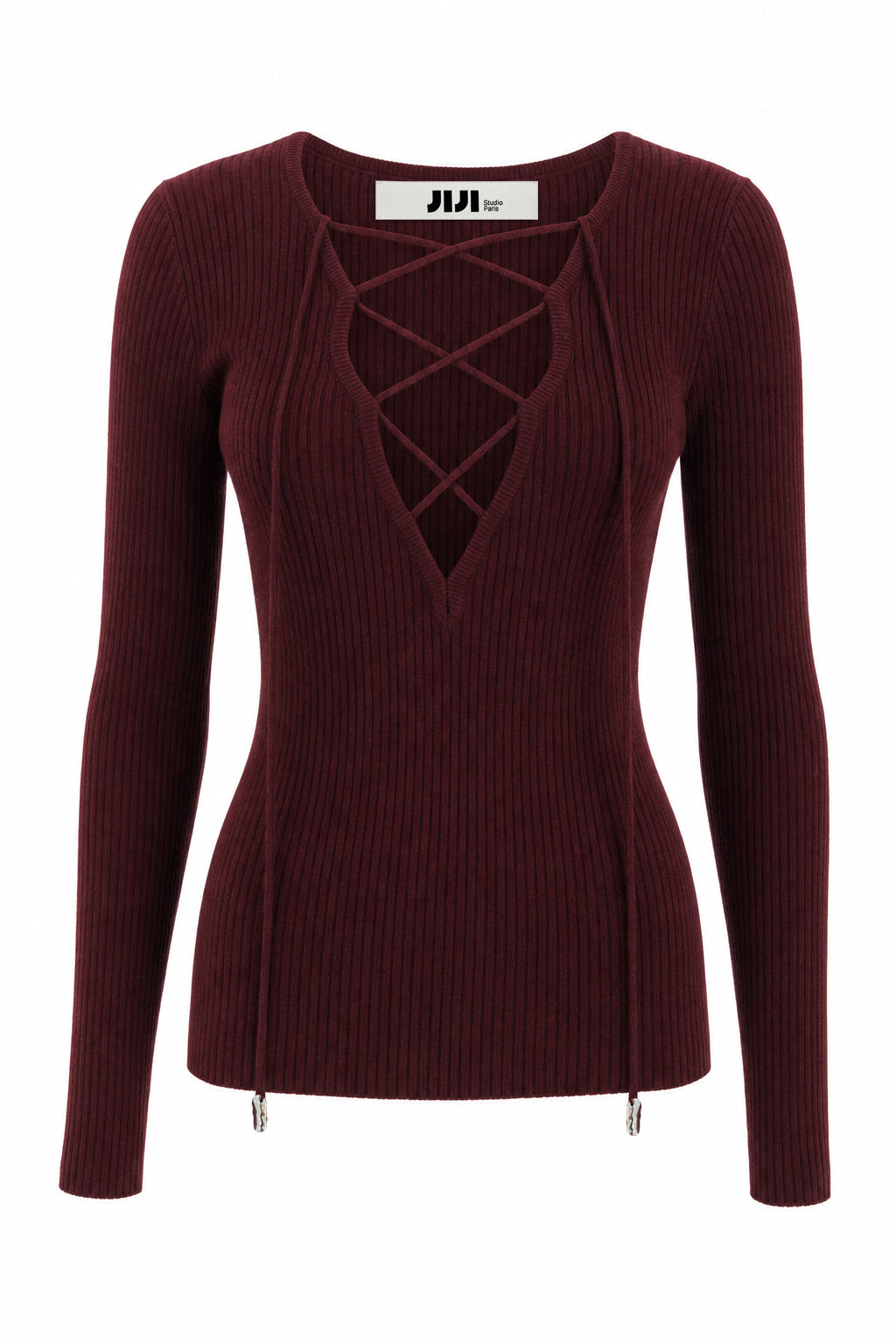 Pull Ernest I BORDEAUX - JJ26M473_BORDEAUX_front-packshot.jpg